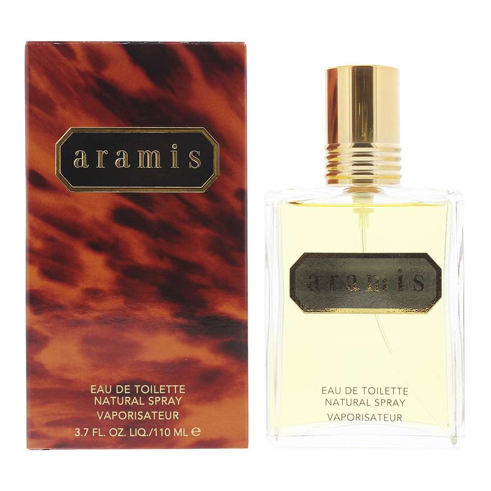 ARAMIS Aramis for men EDT fragrance bottle on a light background, classic woody masculine scent from Scent & Co.