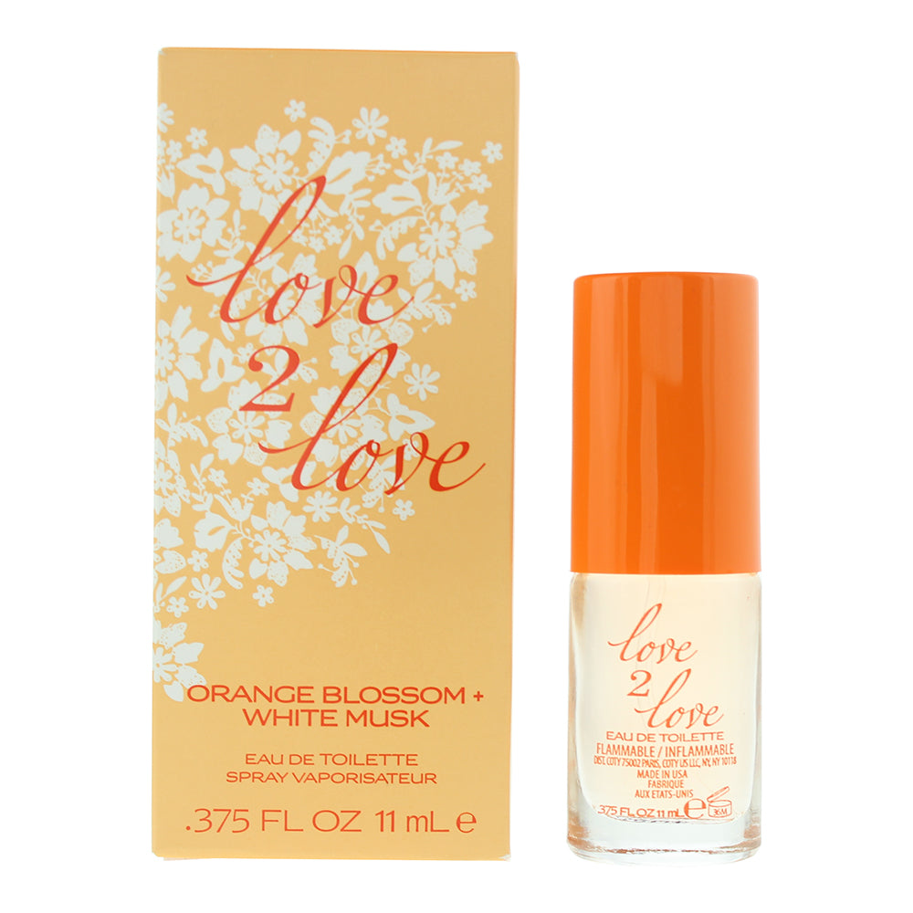 orange blossom + white musk eau de toilette 11ml