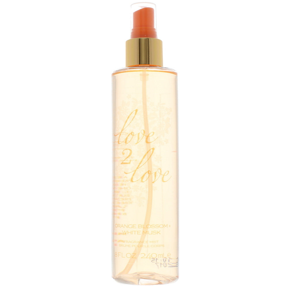 orange blossom + white musk fragrance mist 240ml
