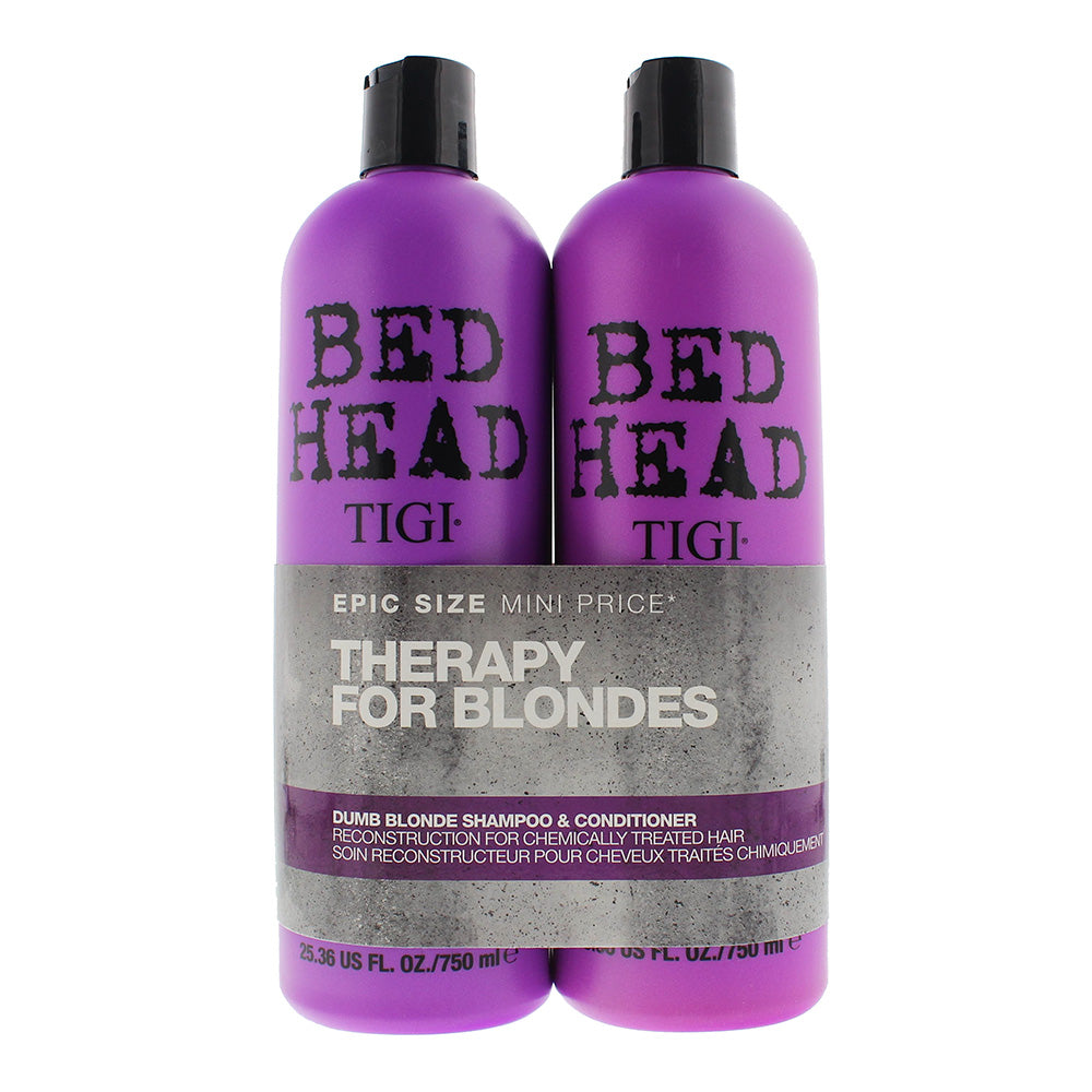 bed head recovery shampoo conditioner 750ml duo pack