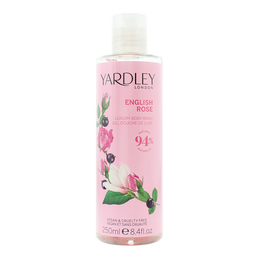 english rose body wash 250ml
