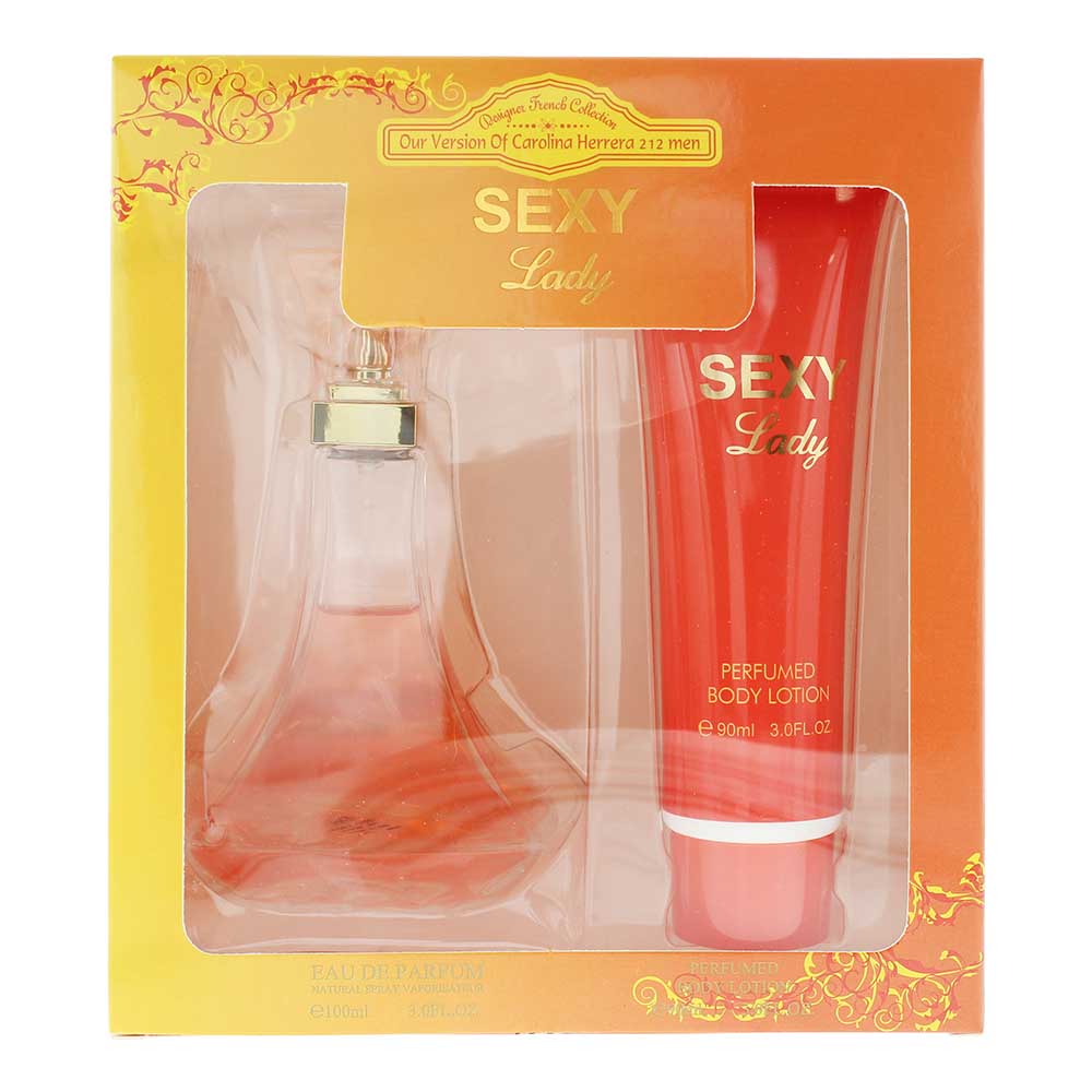 sexy lady eau de parfum 2 pieces gift set