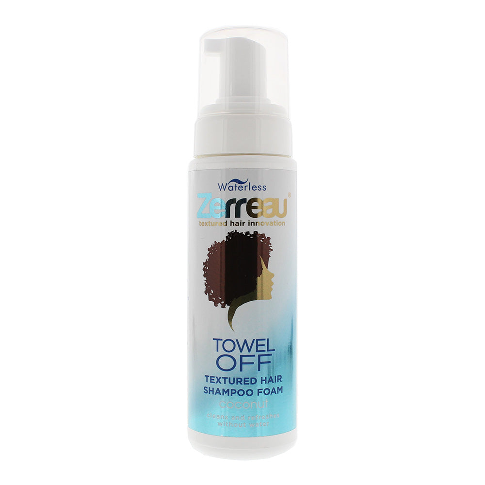 towel off textured hair shampoo foam 180ml