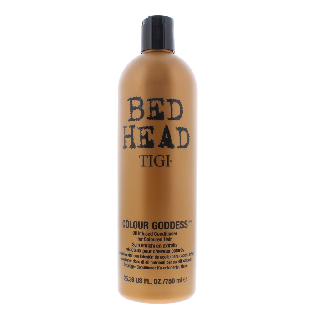 bed head colour goddess conditioner for coloured hair 750ml