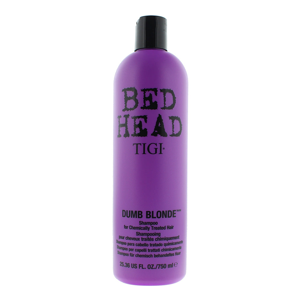 bed head dumb blonde shampoo 750ml