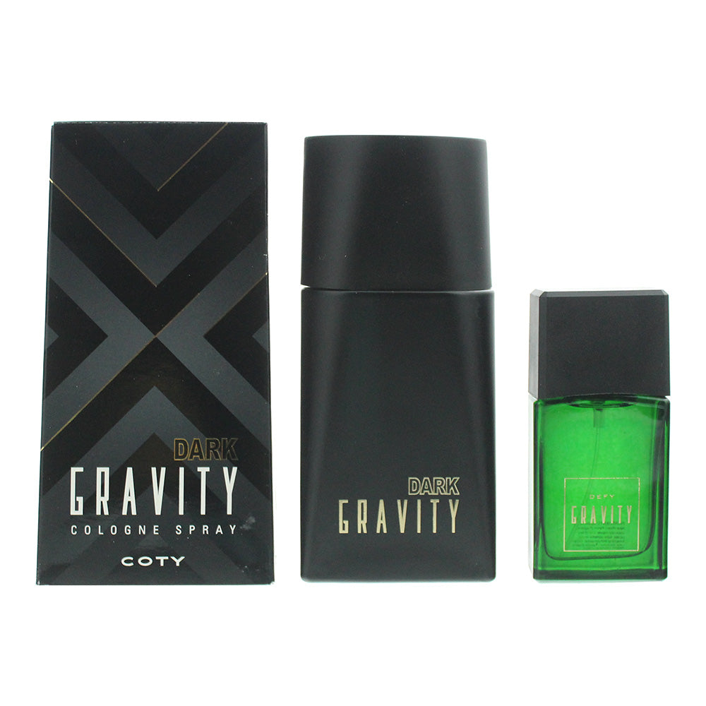 gravity 2 piece gift setdark gravity cologne 100ml - defy gravity cologne 30ml