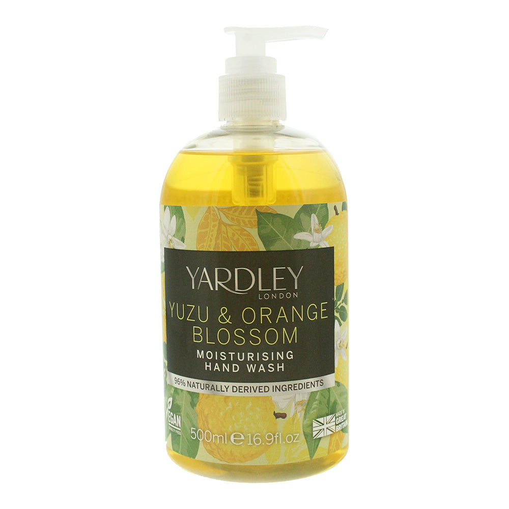 yuzu orange blossom botanical hand wash 500ml