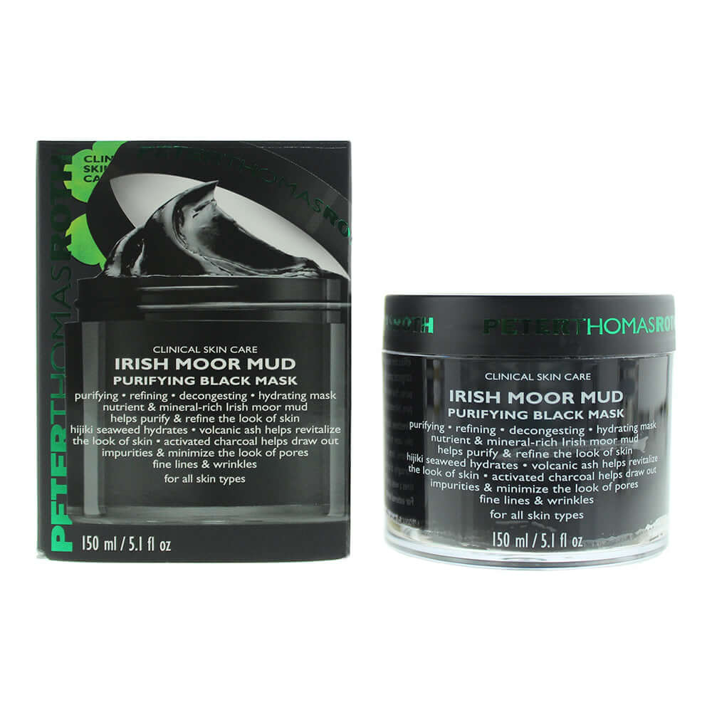 irish moor mud purifying black mask 150ml