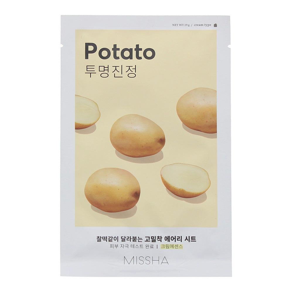 airy fit potato sheet mask 19g