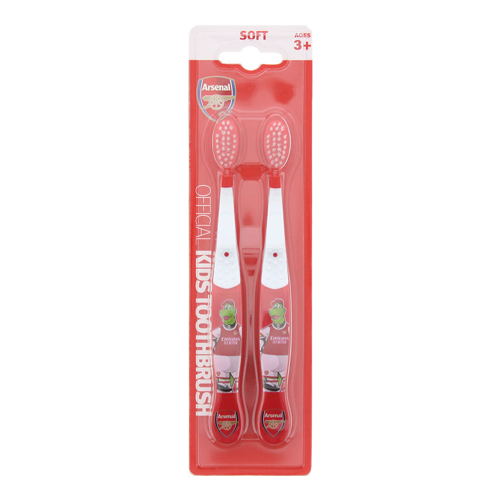 arsenal soft toothbrush 2pcs