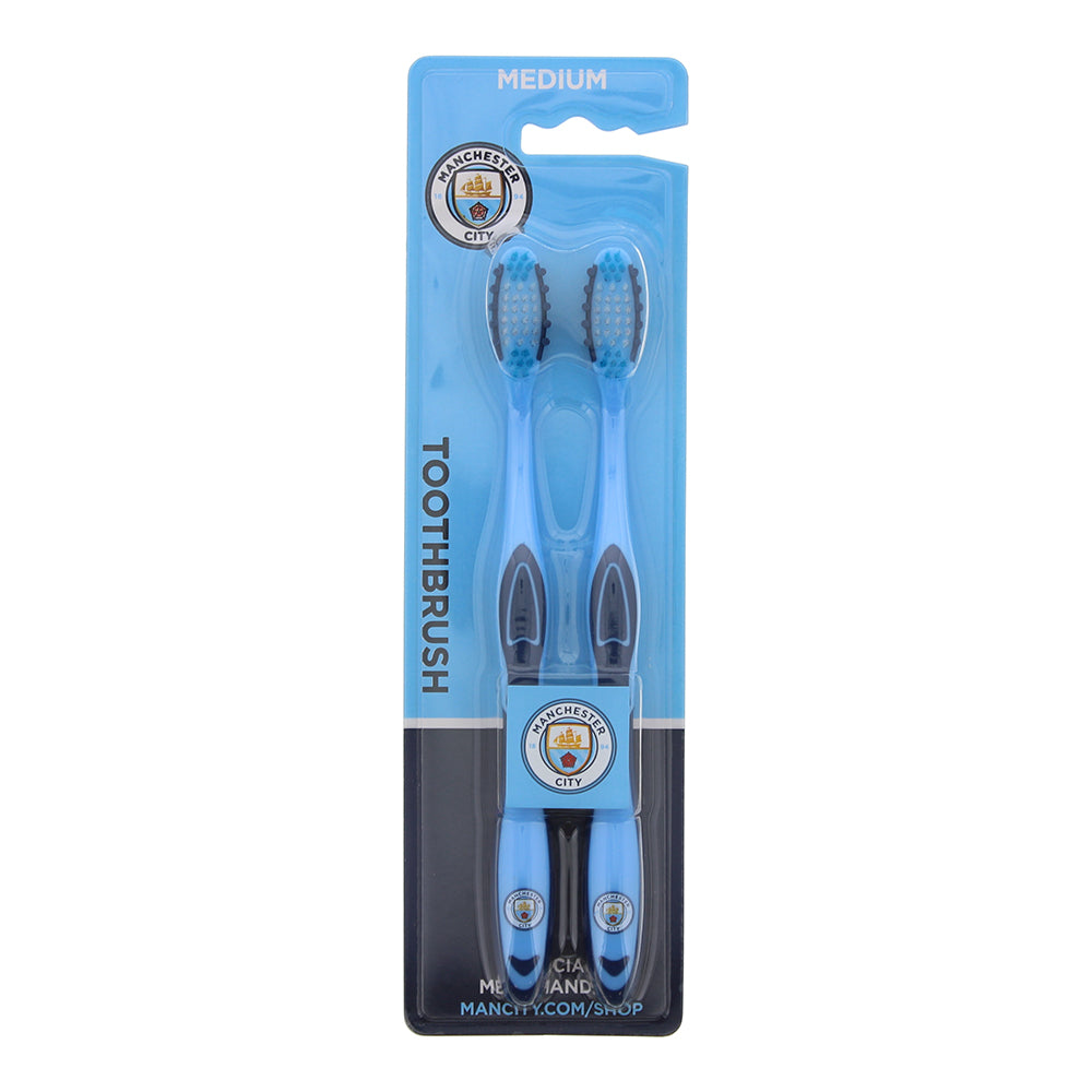 manchester city soft toothbrush 2pcs