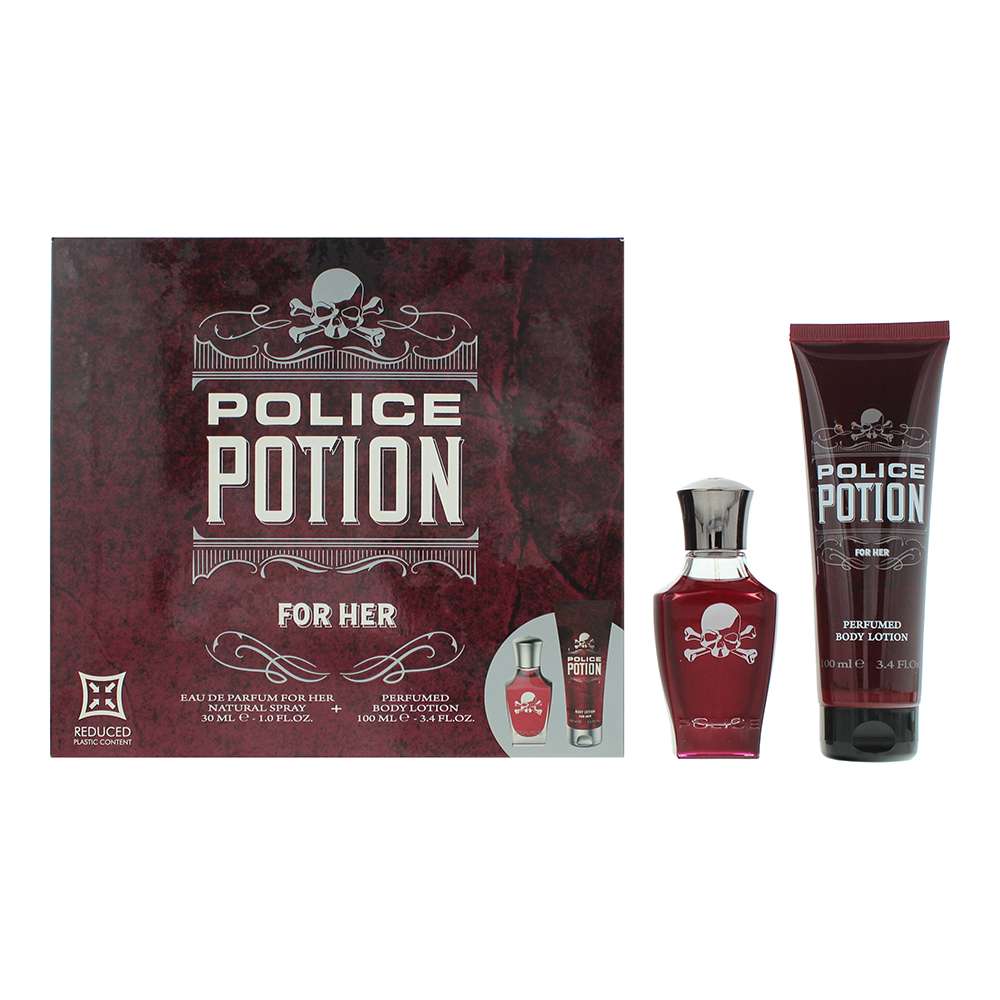 Police Potion For Her Piece Eau De Parfum 30ml - Body Lotion 100ml