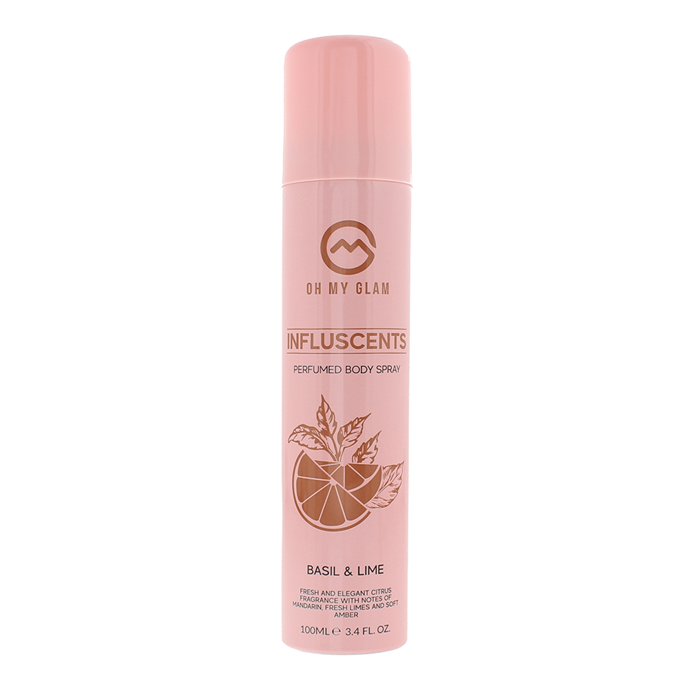 influscent basil lime body spray 100ml