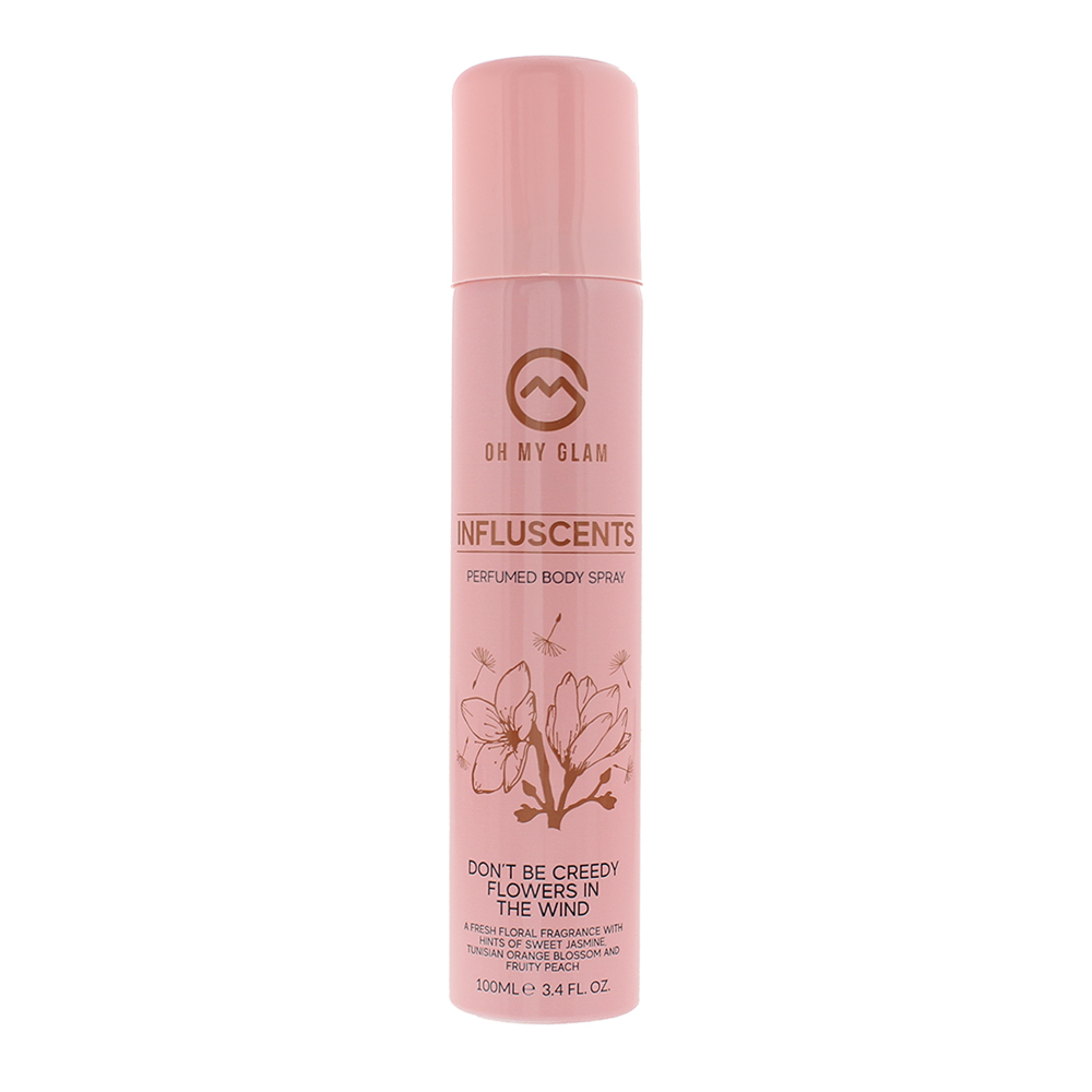 influscents don't be greedyflowers in the wind body spray 100ml