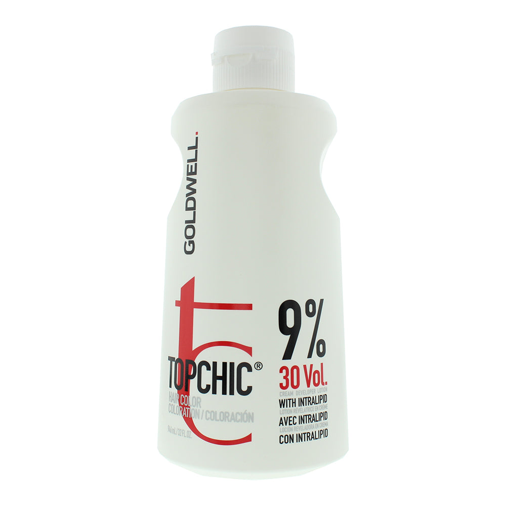 topchic 9% 30vol cream developer lotion 946ml