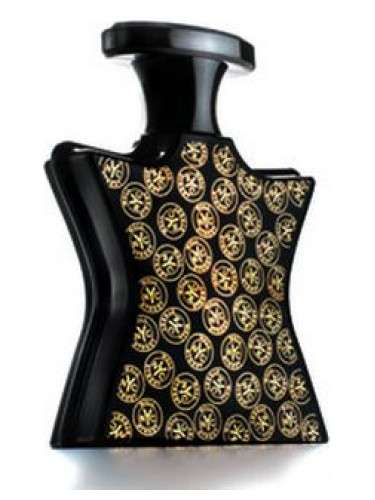 Bond No. 9 Wall Street 10ml subscription fragrance bottle with an ornate black design.