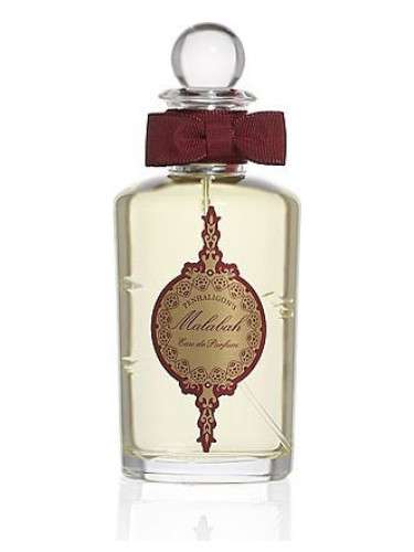 Penhaligon's Malabah 10ml perfume subscription in an elegant glass bottle with a decorative label.