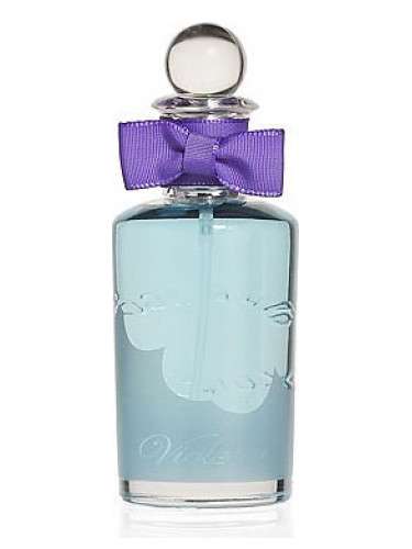 Penhaligon's Violetta 10ml perfume sample UK in an elegant bottle with a purple ribbon.