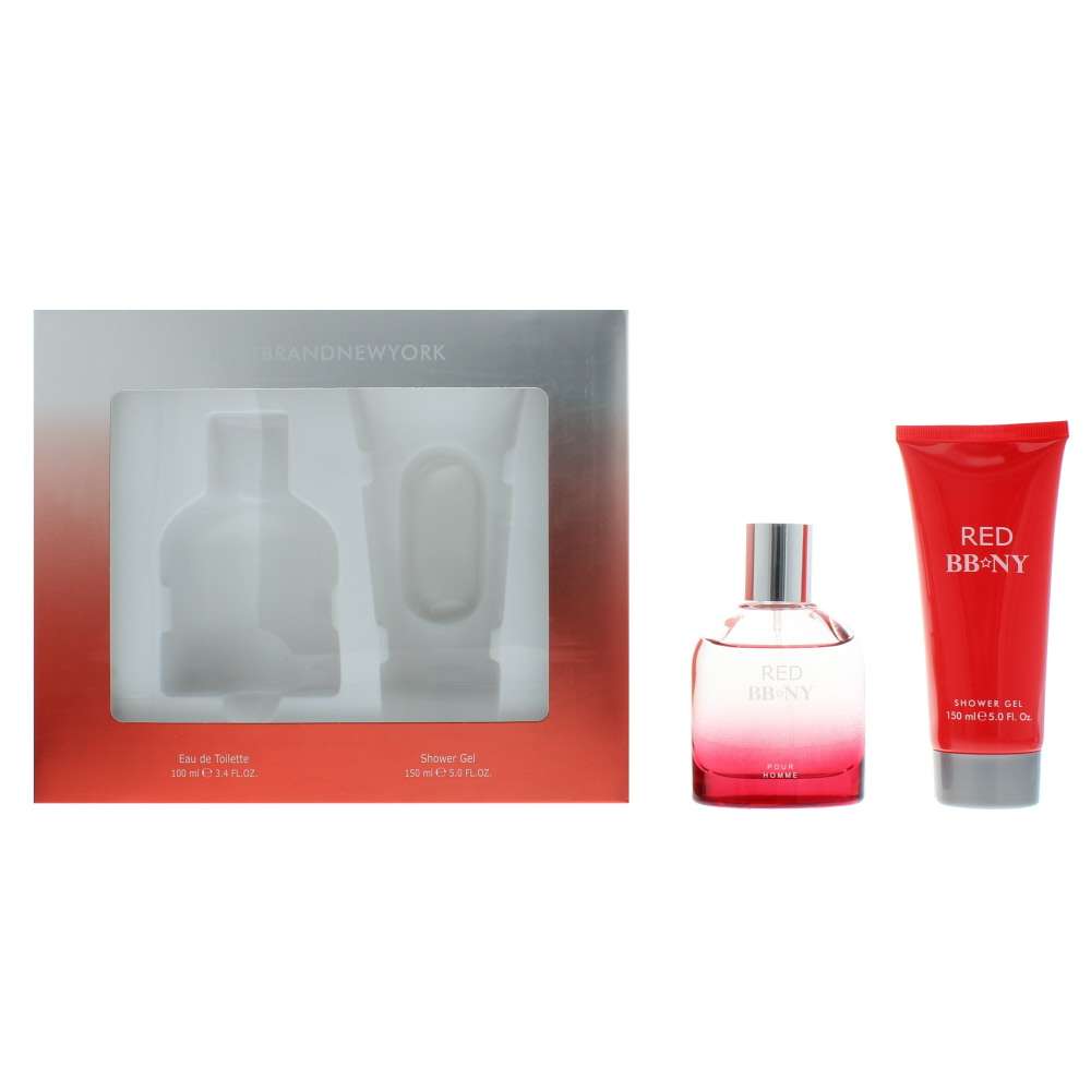 BBNY Red 2 Piece : Eau De Toilette 100ml - Shower Gel 150ml