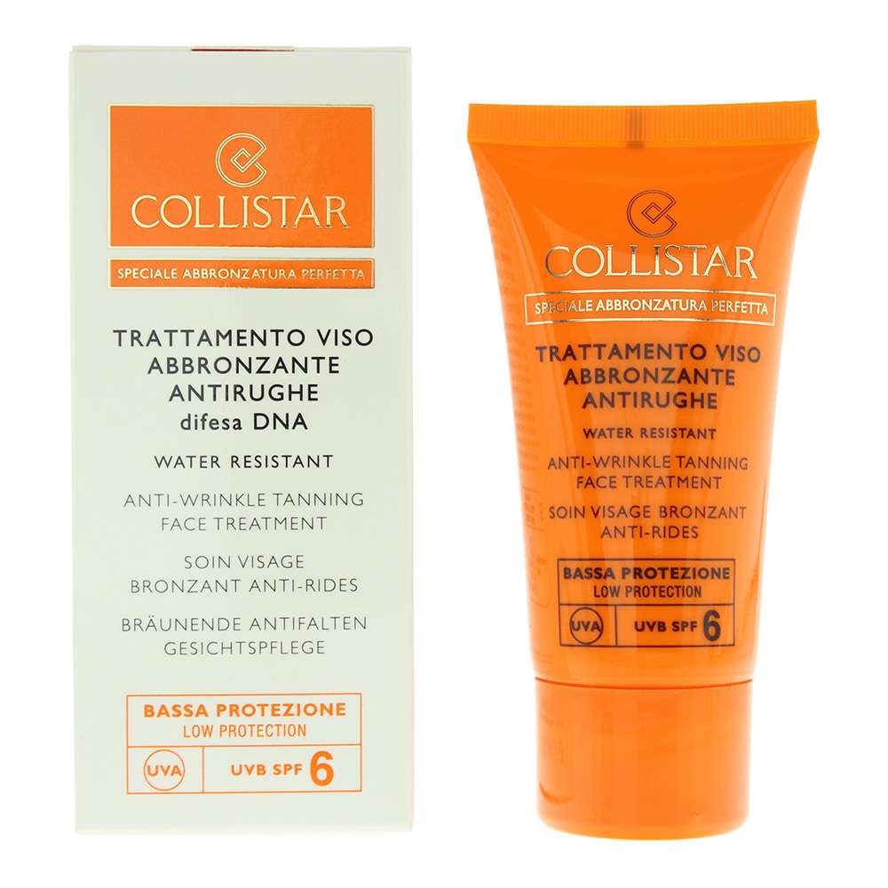 COLLISTAR Anti-Wrinkle Tanning Face Treatment Spf 6