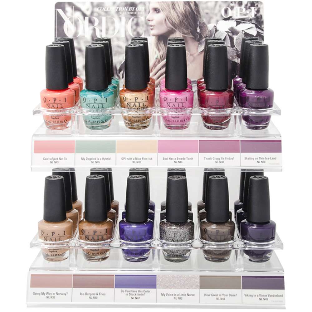 OPI Nordic Collection 15Ml Nail Polish 48PCS