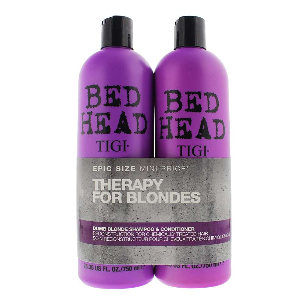 TIGI Bed Head Dumb Blonde Shampoo  Conditioner  Duo Pack