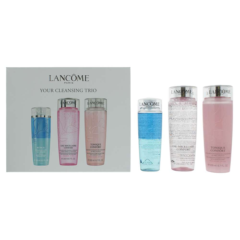 LANCÔME Your Cleansing Trio Skincare Set 3 Pieces