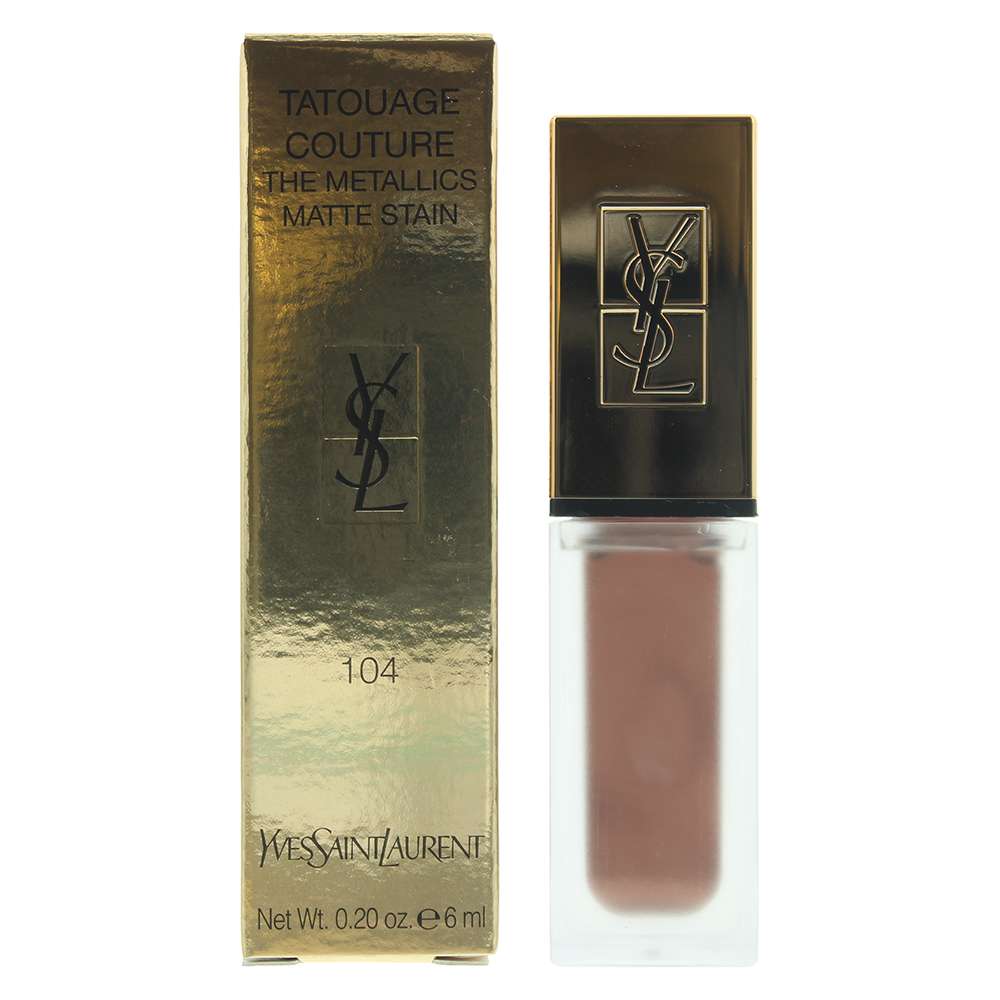 Yves Saint Laurent Tatouage Couture The Metallics Matte 104  Rose Gold Riot