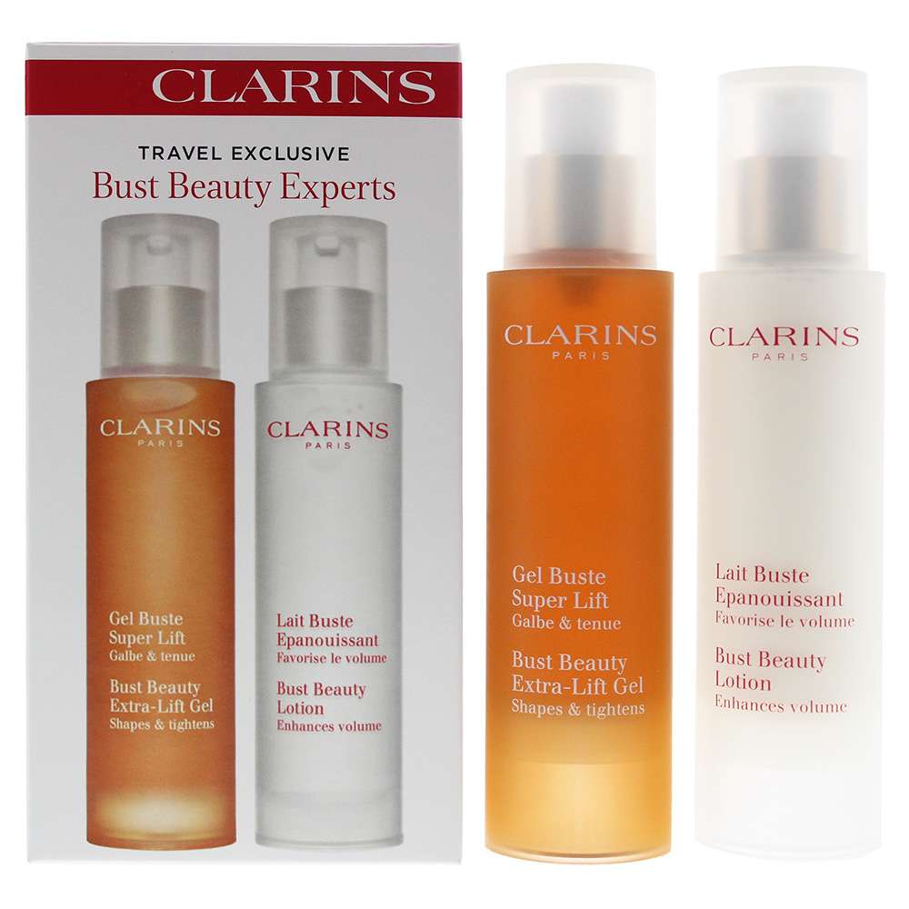 Clarins 2 Piece : Bust Beauty Lotion 50ml - Bust Beauty Lifting Gel 50ml