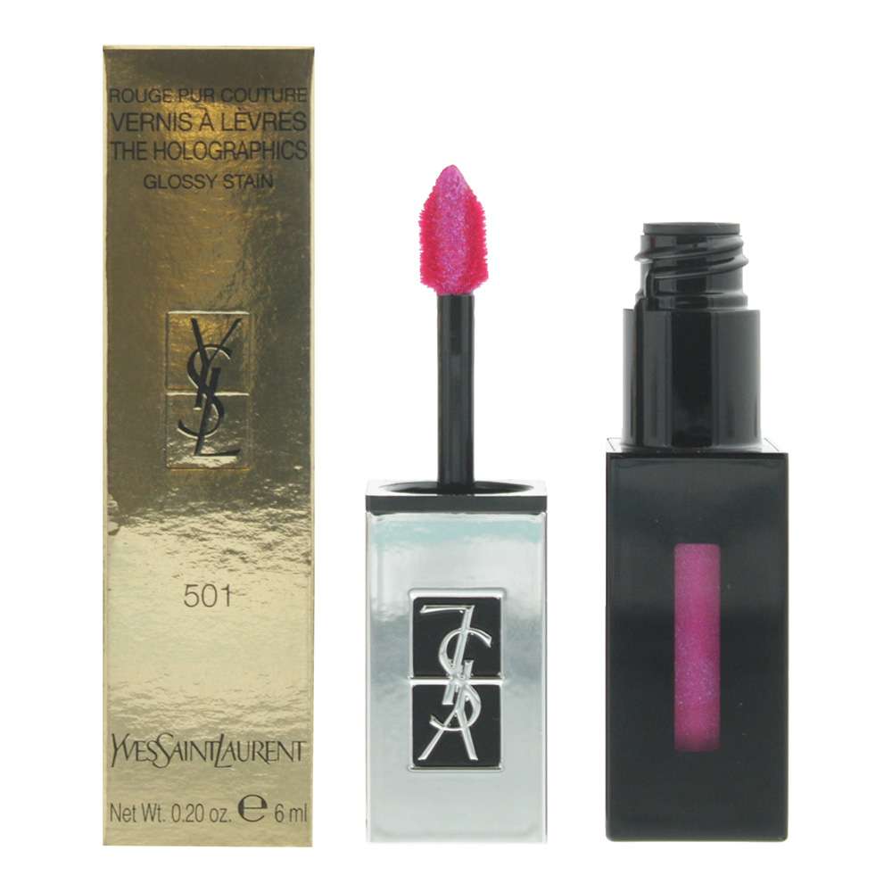 Yves Saint Laurent Couture The Holographics Glossy Stain 501 Arcade Pink