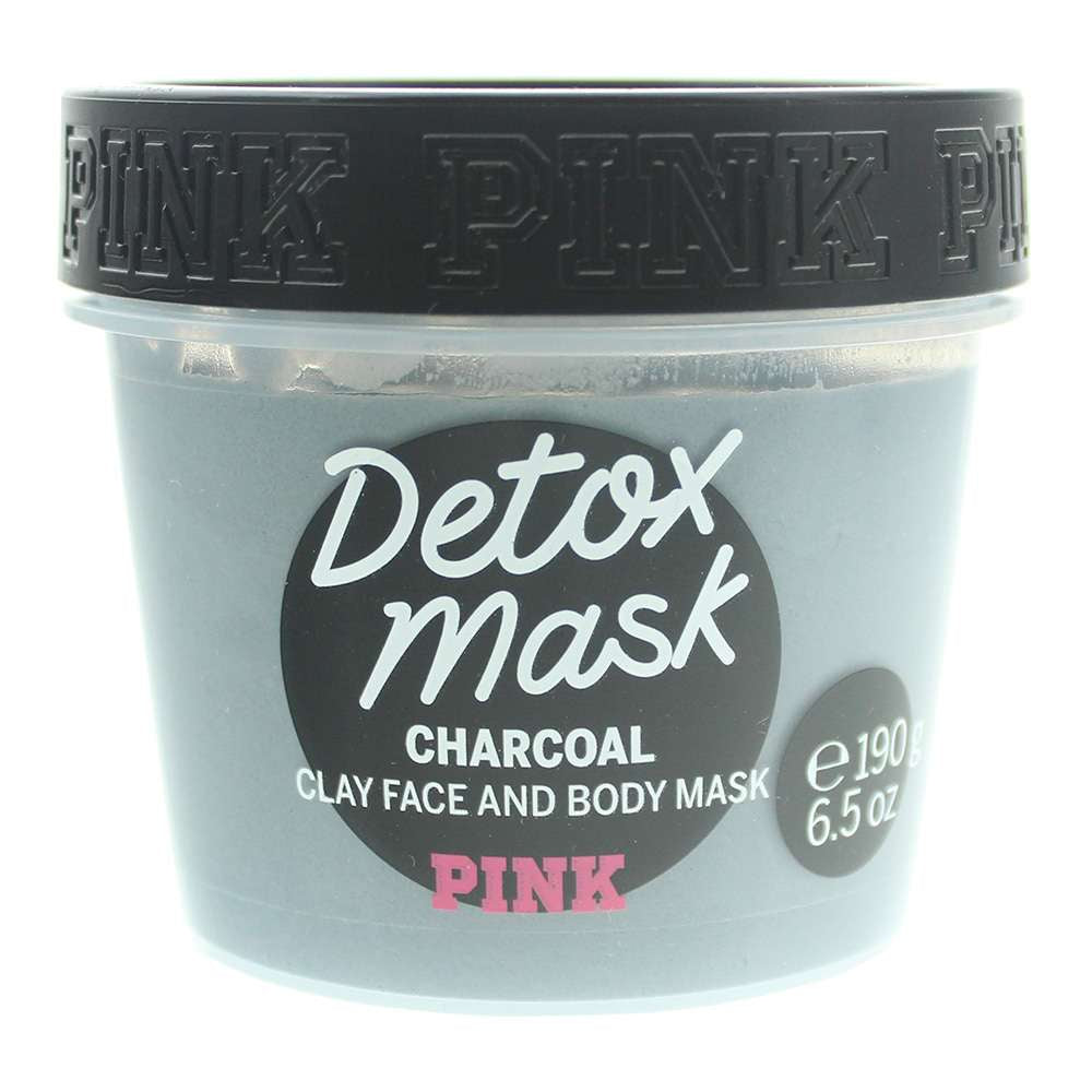 VICTORIA'S SECRET Pink Charcoal Clay Face  Body Detox