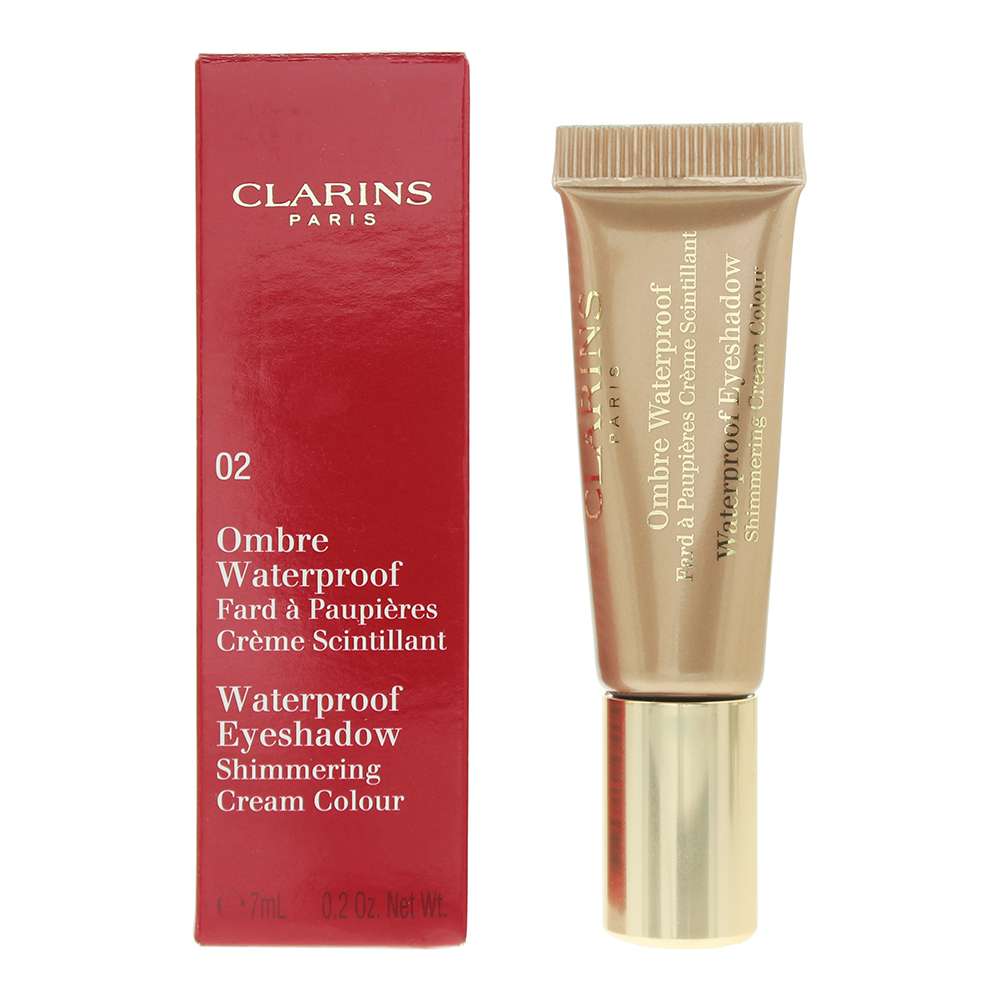 Clarins Waterproof  Shimmering Cream #02 Golden Sand