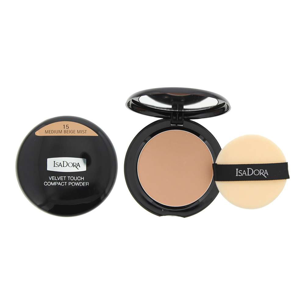 Isadora Velvet Touch 15 Medium Beige Mist Compact