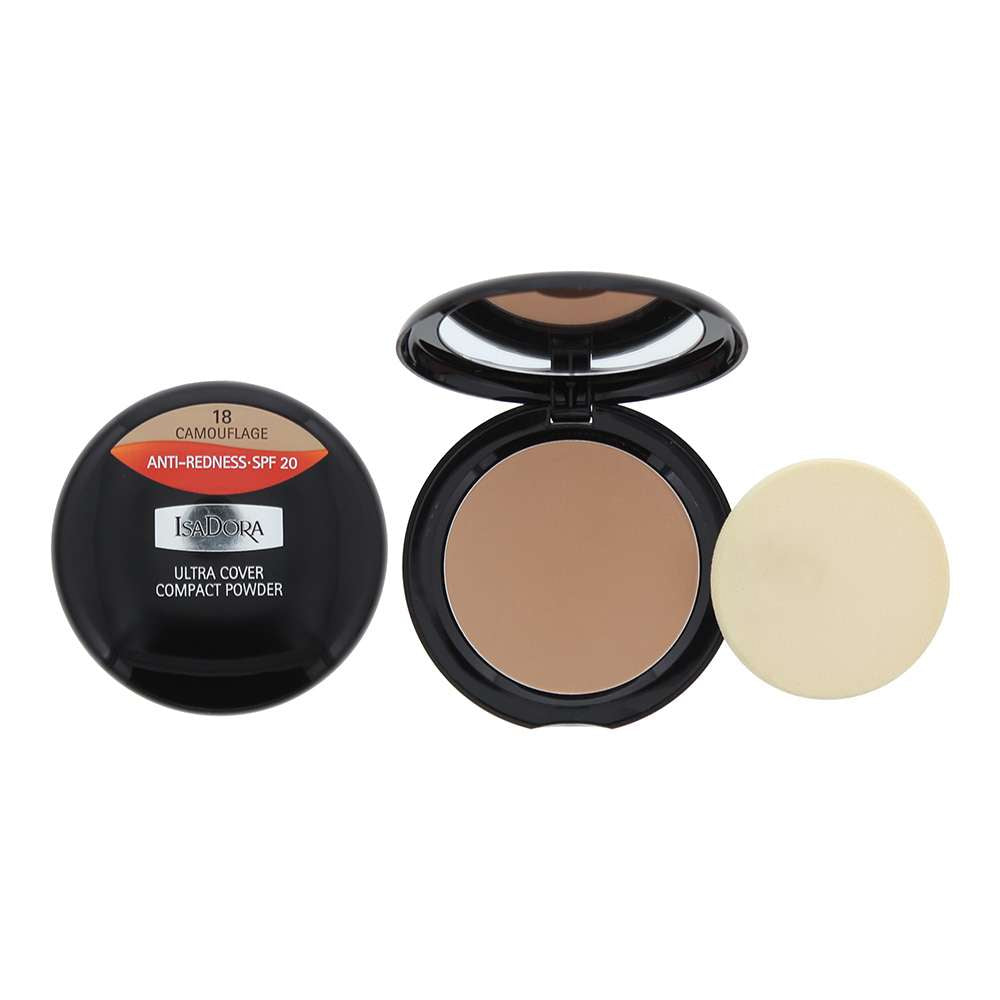 Isadora Ultra Cover Anti-Redness Spf 20 18 Camouflage Compact