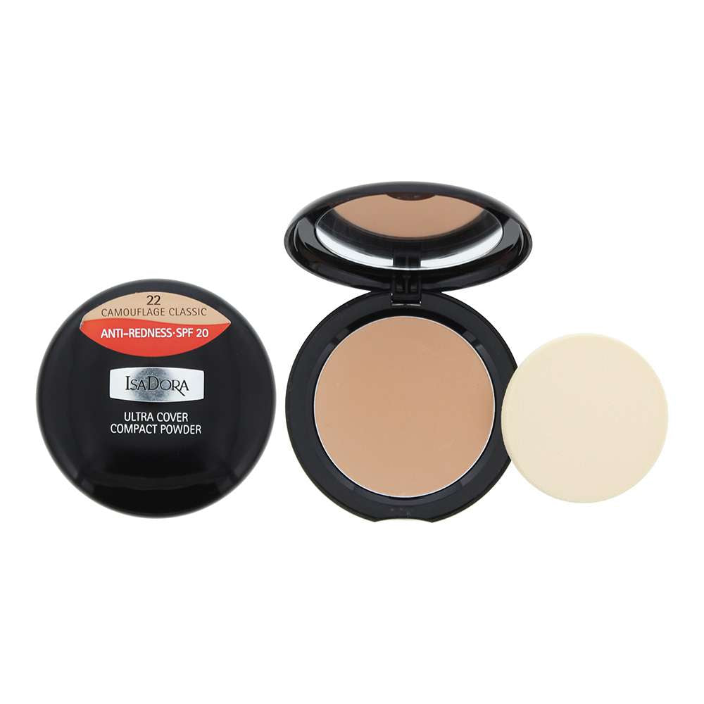 Isadora Ultra Cover Anti-Redness Spf 20 22 Camouflage Classic Compact