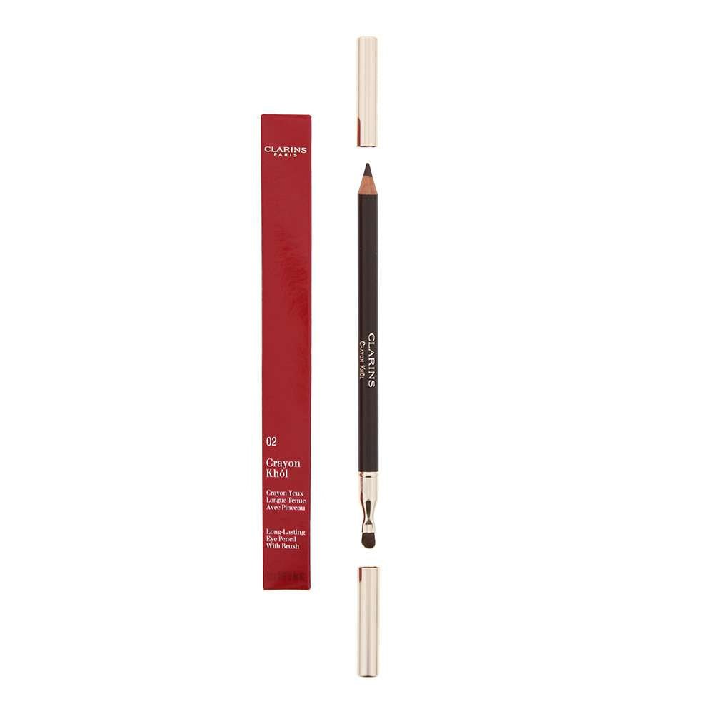 Clarins Crayon Khôl Long-Lasting  With Brush 02 Intense Brown