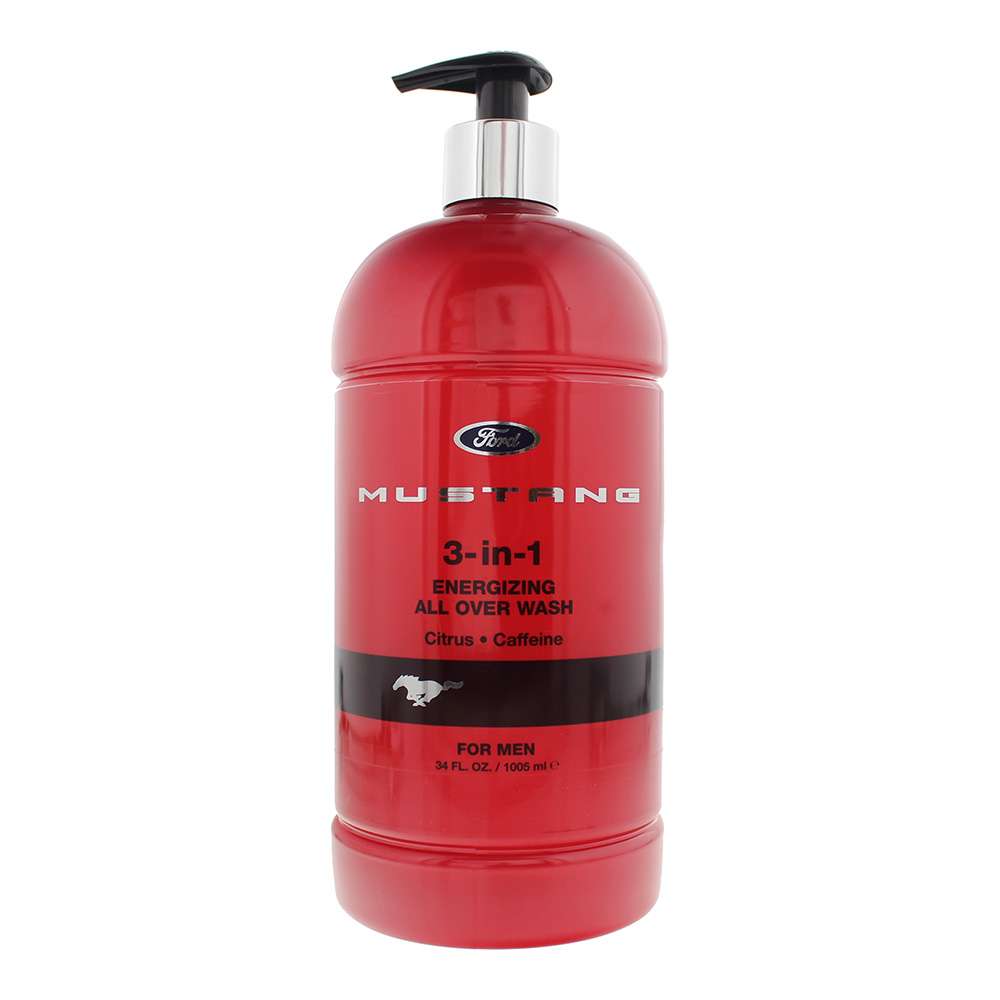 MUSTANG 3-In-1 Invigorating All Over Wash  Red