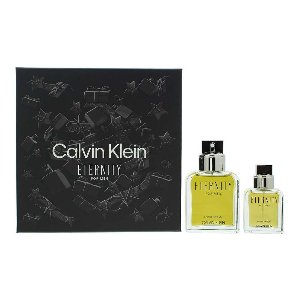 Calvin Klein Eternity For Men 2 Piece : Eau De Parfum 100ml - Eau De Parfum 30ml