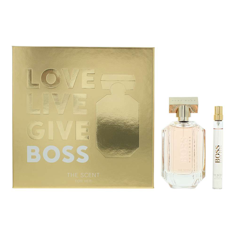 Hugo Boss The Scent For Her 2 Piece : Eau De Parfum 100ml - Eau De Parfum 10ml