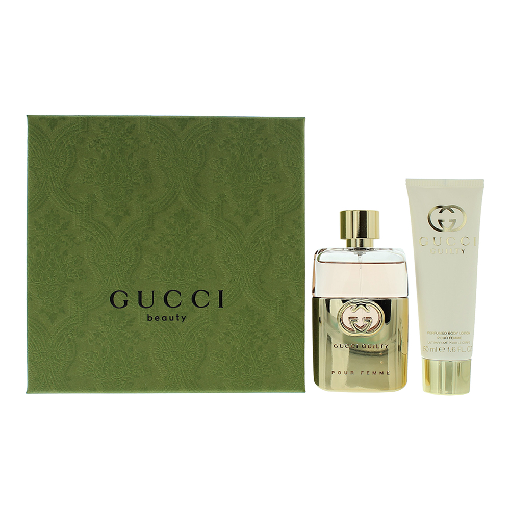 Gucci Guilty Pour Femme 2 Piece : Eau De Parfum 50ml - Body Lotion 50ml