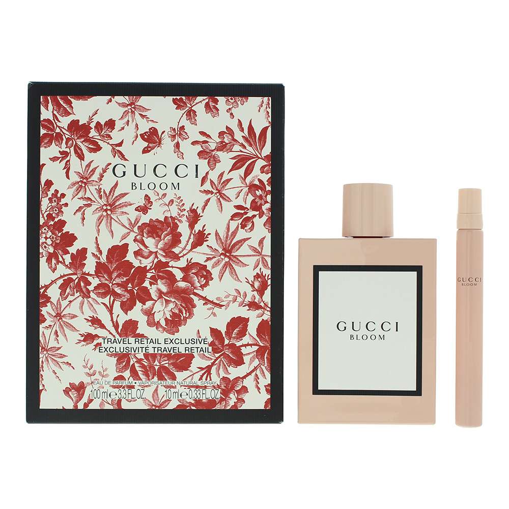 Gucci Bloom 2 Piece : Eau De Parfum 100ml - Eau De Parfum 10ml