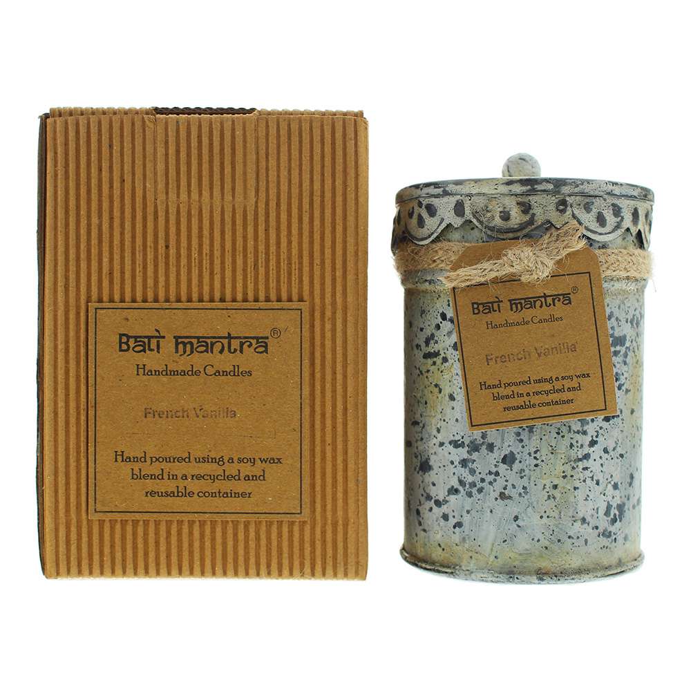 Bali Mantra Victorian Tin White French Vanilla