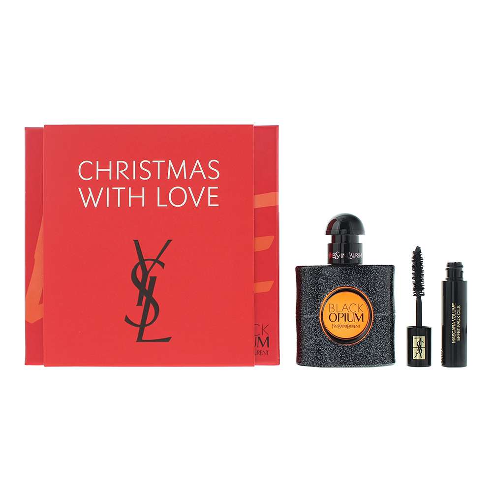 Yves Saint Laurent Black Opium 2 Piece : Eau De Parfum 30ml - Mini Mascara