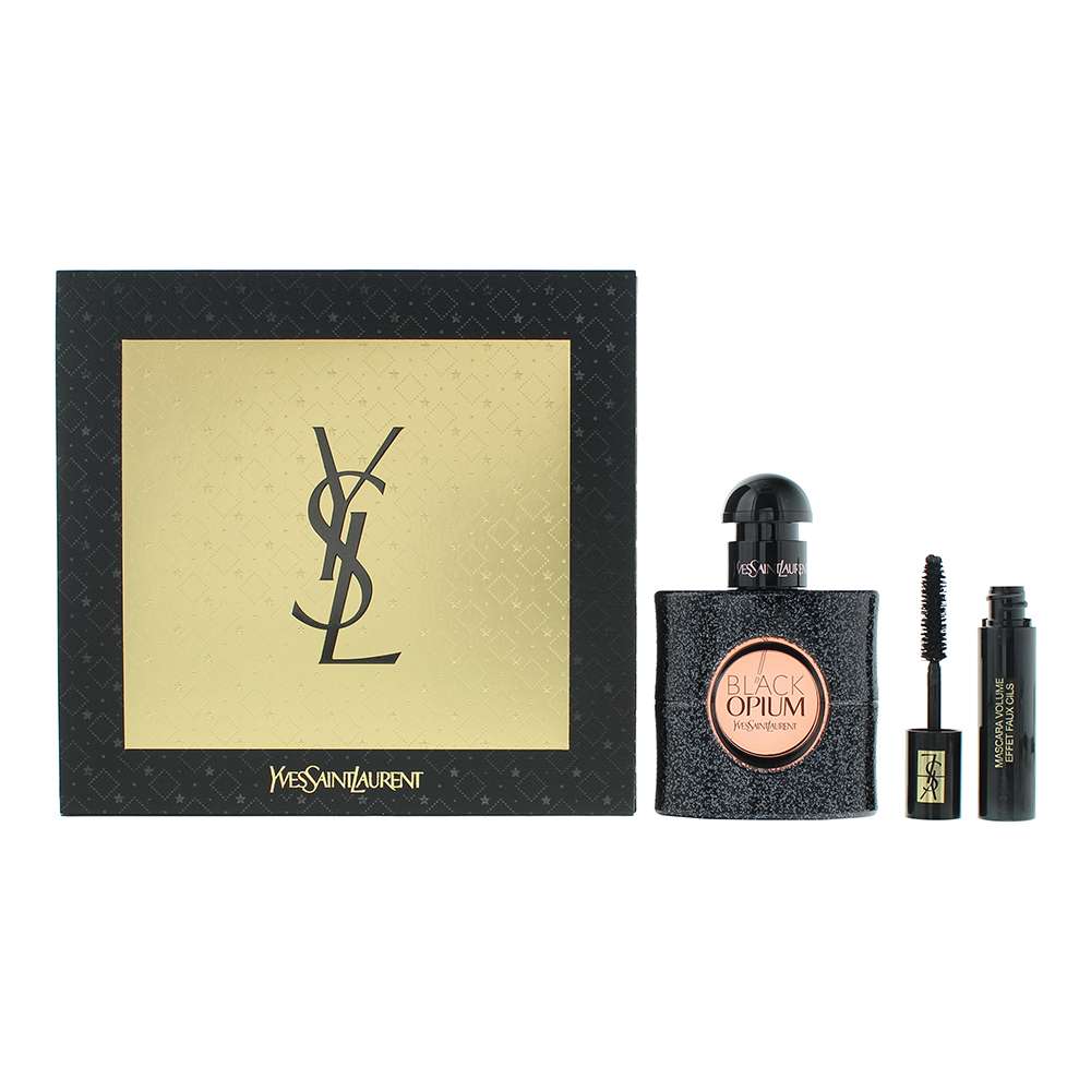 Yves Saint Laurent Black Opium 2 Piece : Eau De Parfum 30ml - Mascara 2ml