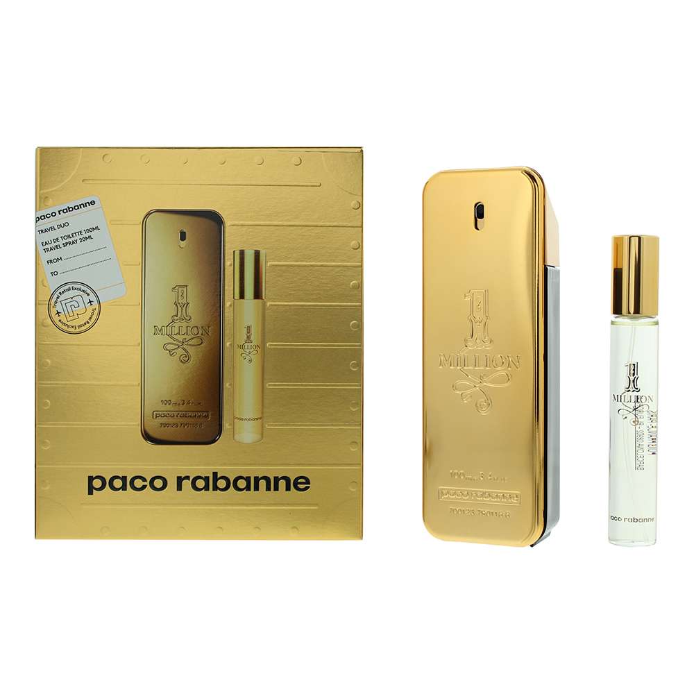 Paco Rabanne 1 Million 2 Piece : Eau De Toilette 100ml - Eau De Toilette