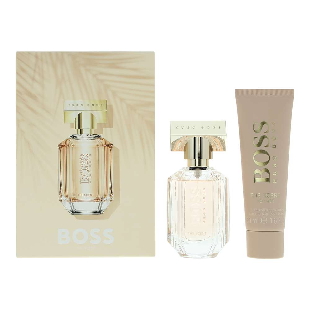 Hugo Boss The Scent 2 Piece : Eau de Parfum 30ml - Body Lotion 50ml