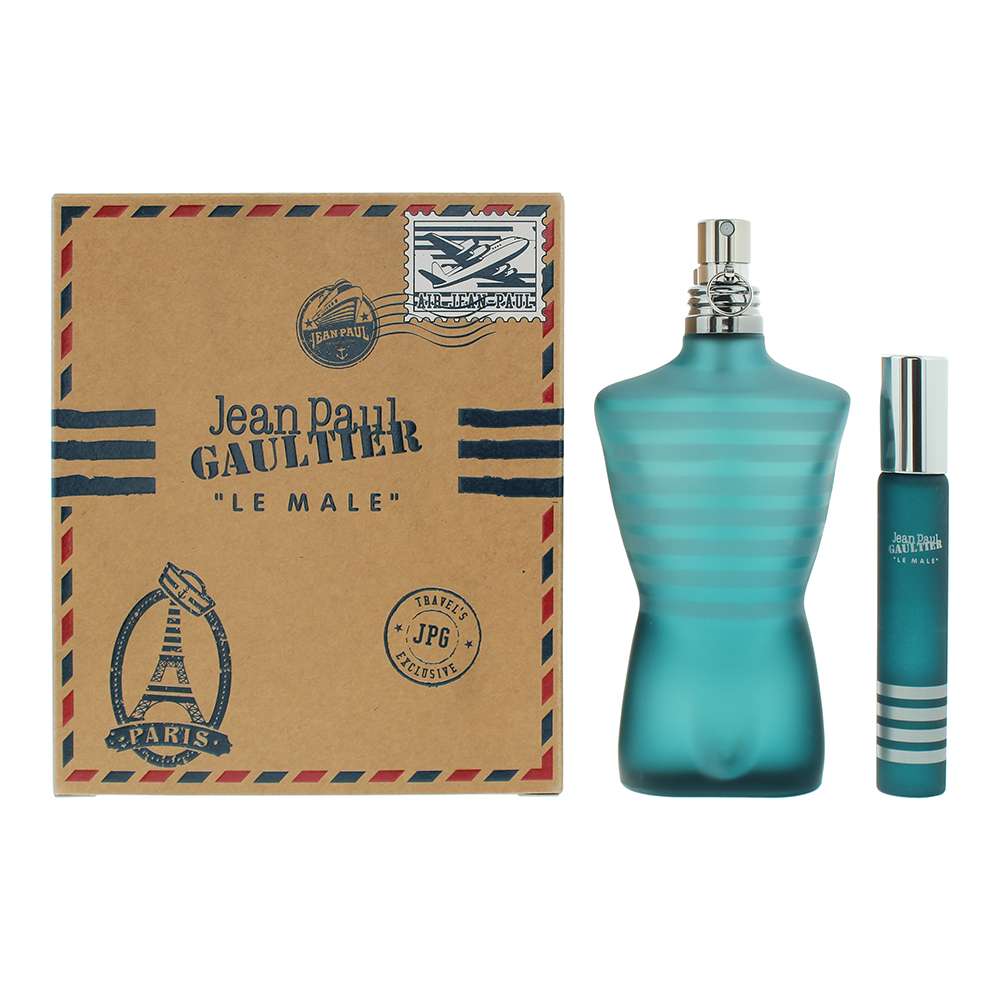 Jean Paul Gaultier Le Male 2 Piece : Eau de Toilette 125ml - Eau de Toilette 20ml