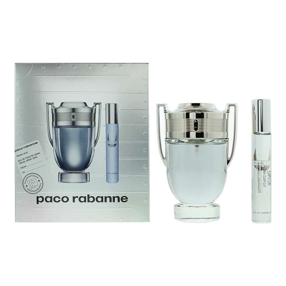 Paco Rabanne Invictus 2 Piece : Eau de Toilette 100ml - Eau de Toilette 20ml