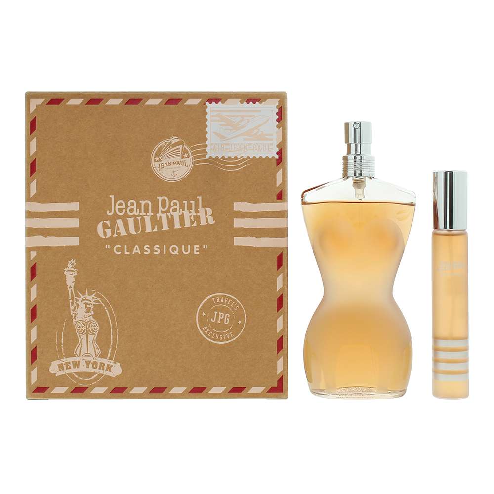 Jean Paul Gaultier Classique 2 Piece : Eau de Toilette 100ml - Eau de Toilette 20ml