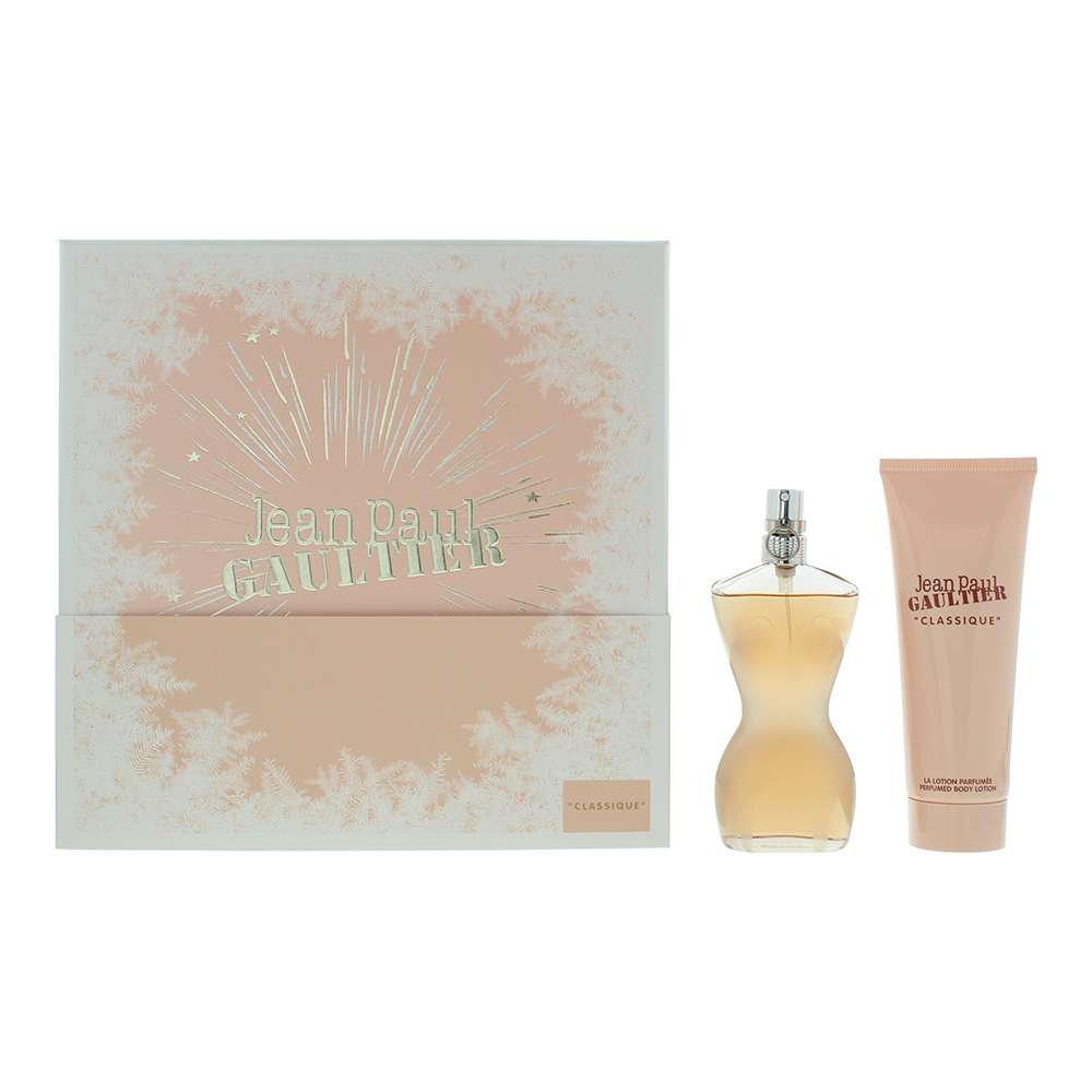 Jean Paul Gaultier Classique 2 Piece : Eau de Toilette 50ml - Body Lotio